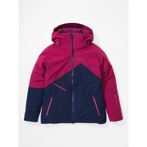 Marmot Pace Jackets - Womens Ski Jacket Navy CA713682 Canada